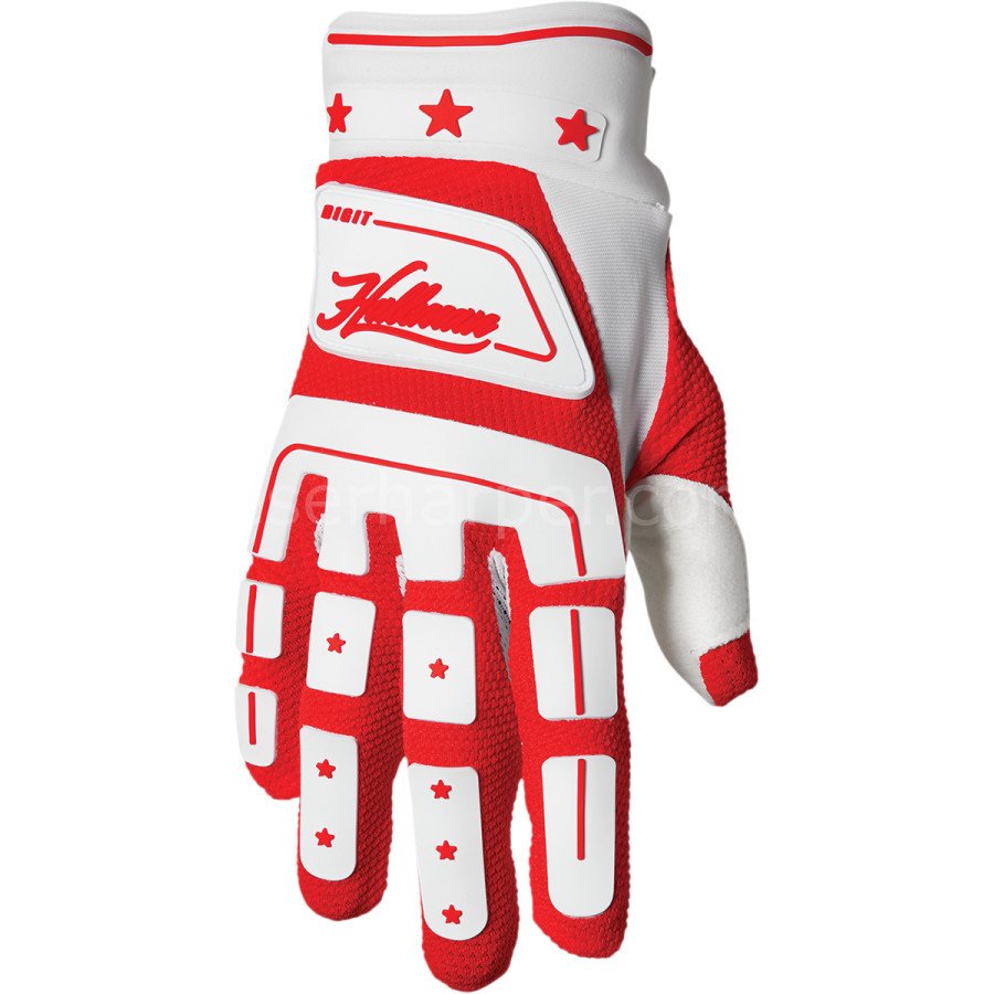 DIGIT WHITE NAVY GLOVE