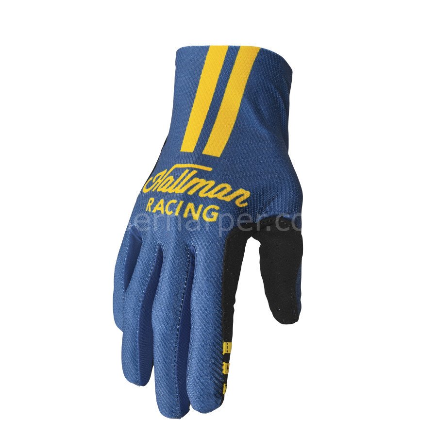 MAINSTAY ROOSED NAVY LEMON BLACK GLOVE