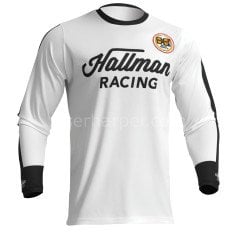 DIFFER ROOSTED WHITE BLACK JERSEY