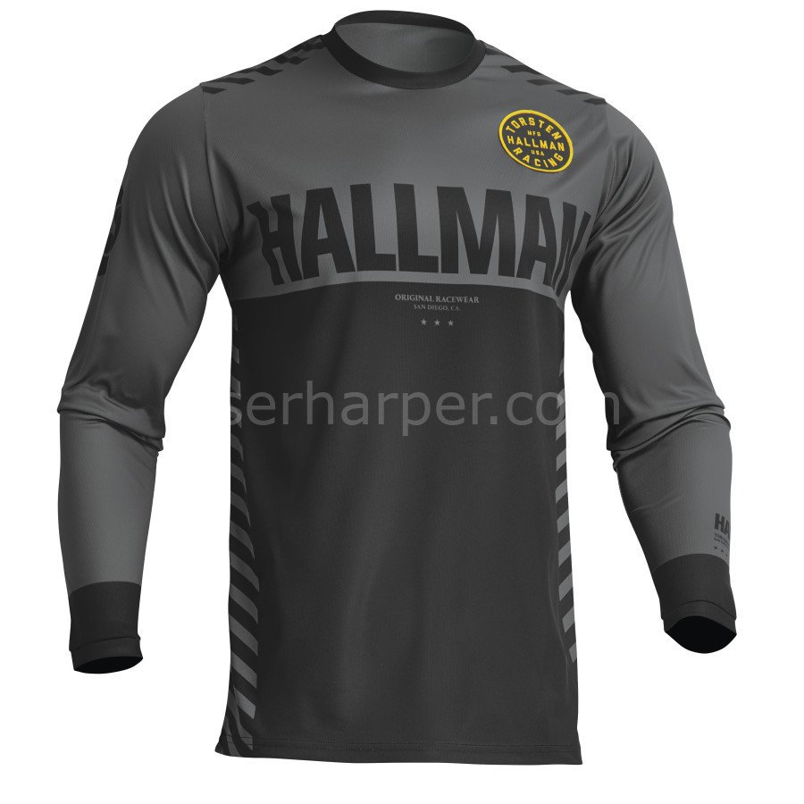 DIFFER SLICE CHARCOAL BLACK JERSEY