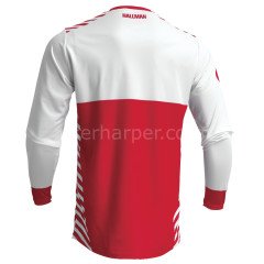 DIFFER SLICE WHITE RED JERSEY