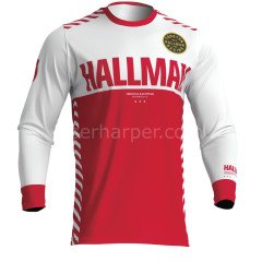DIFFER SLICE WHITE RED JERSEY