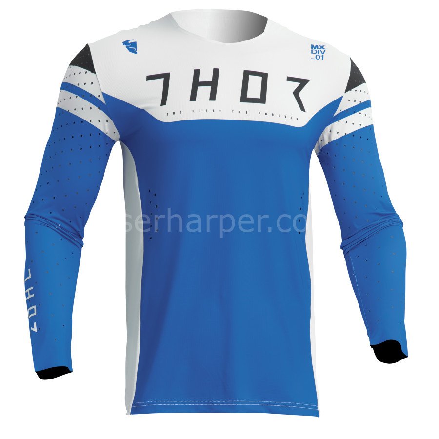 PRIME RIVAL BLUE WHITE JERSEY