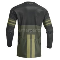 PULSE COMBAT ARMY BLACK JERSEY