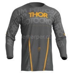PULSE MONO DARK GRAY YELLOW JERSEY