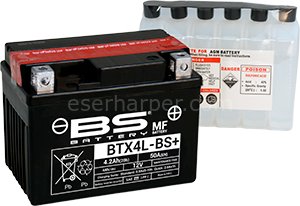 BTX4L-BS BS-BATTERY (YTX4L-BS)