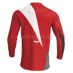 SECTOR EDGE RED WHITE JERSEY