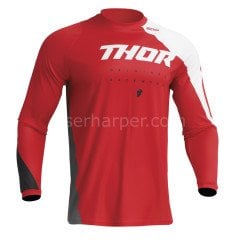 SECTOR EDGE RED WHITE JERSEY