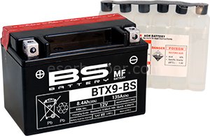 BTX9-BS BS-BATTERY (YTX9-BS)