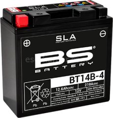 BT14B-4 BS-BATTERY SLA (YT14B)