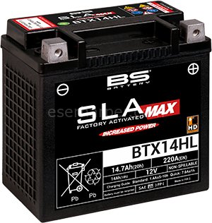 BTX14HL BS-BATTERY SLA MAX
