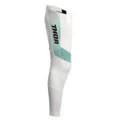 PRIME TECH WHITE TEAL PANT