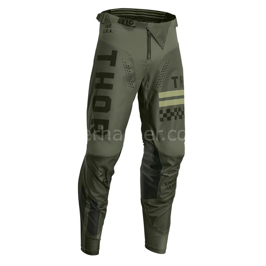 PULSE COMBAT ARMY BLACK PANT