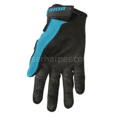 WOMEN'S AQUA VINTAGE WHITE GLOVE