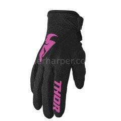 WOMEN'S SECTOR BLACK PINK GLOVE