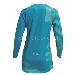 WOMEN'S SECTOR DISGUISE TEAL AQUA JERSEY