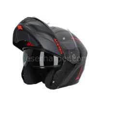 TDC HELMET GRİ/SİYAH