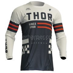 YOUTH PULSE COMBAT MIDNIGHT VINTAGE WHITE JERSEY