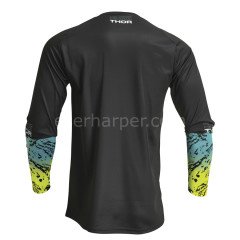 YOUTH SECTOR ATLAS BLACK TEAL JERSEY