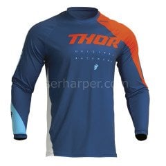 YOUTH SECTOR EDGE NAVY RED ORANGE JERSEY