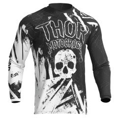 YOUTH SECTOR GNAR BLACK WHITE JERSEY