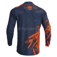 YOUTH SECTOR GNAR MIDNIGHT ORANGE JERSEY