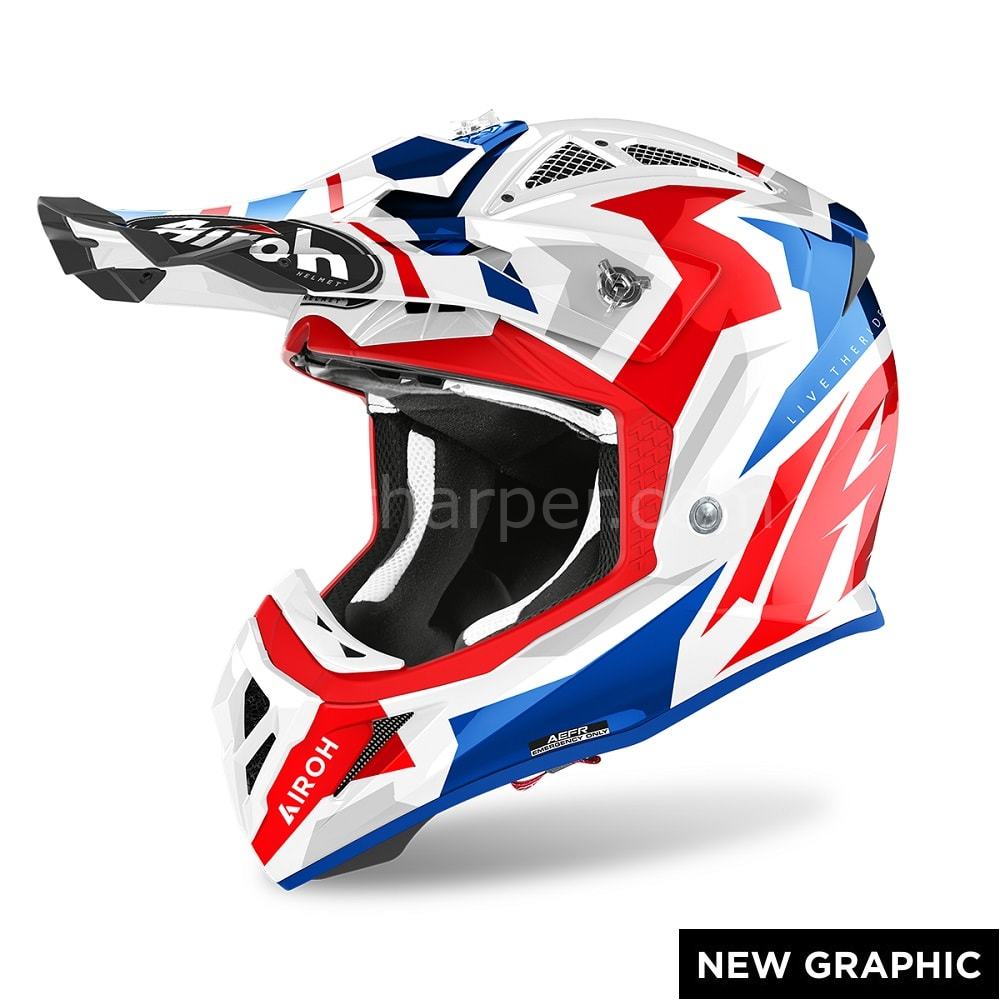 AVIATOR ACE RED BLUE GLOSS SWOOP