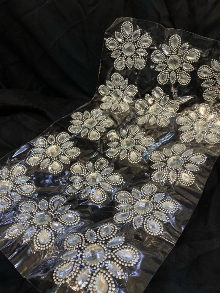 Kristal Taşlı Çiçek (15adet)