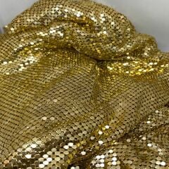ZIRH METAL KUMAŞ gold