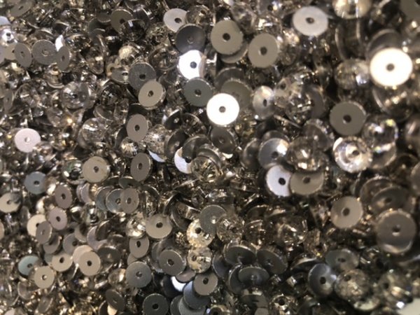 KRİSTAL CAM SWAROSKİ100gram gümüş