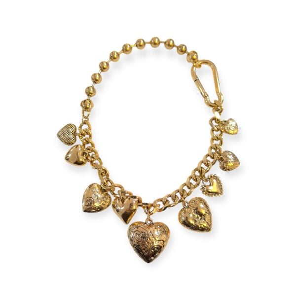 Zra Kalp Charm Kilit Kolye