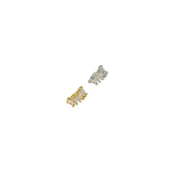 Badem Taşlı Earcuff Kıkırdak Küpe