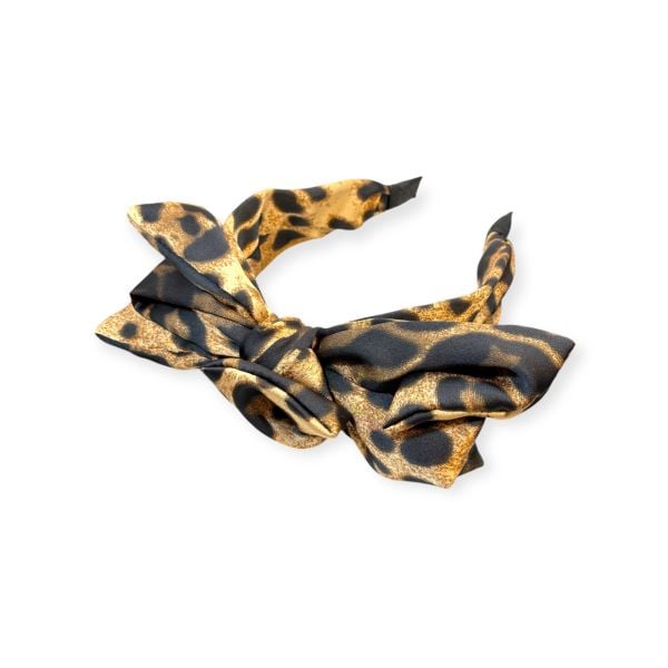 Leopar Maxi Fiyonk Taç