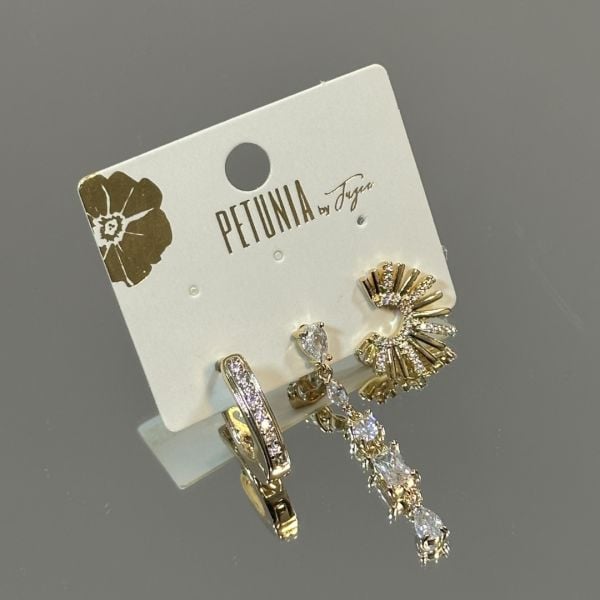 Viva 3’lü Küpe Set