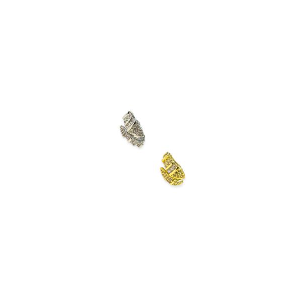 Yılan Taşlı Earcuff Kıkırdak Küpe