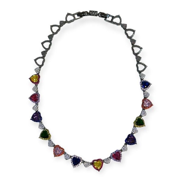 Lovely Diamonds Kalp Kolye