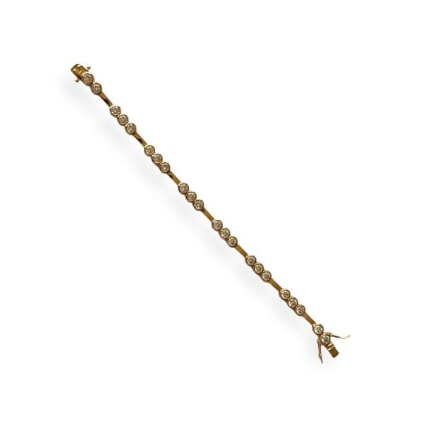 Xpng Rose Gold Trio Diamonds Bileklik