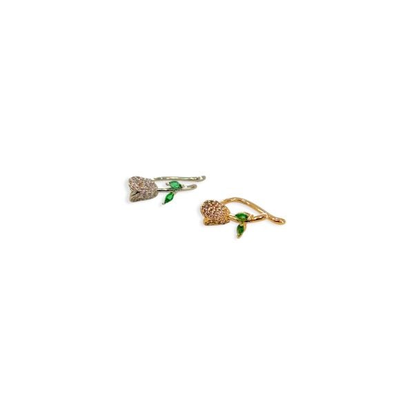 Lale Earcuff Kıkırdak Küpe