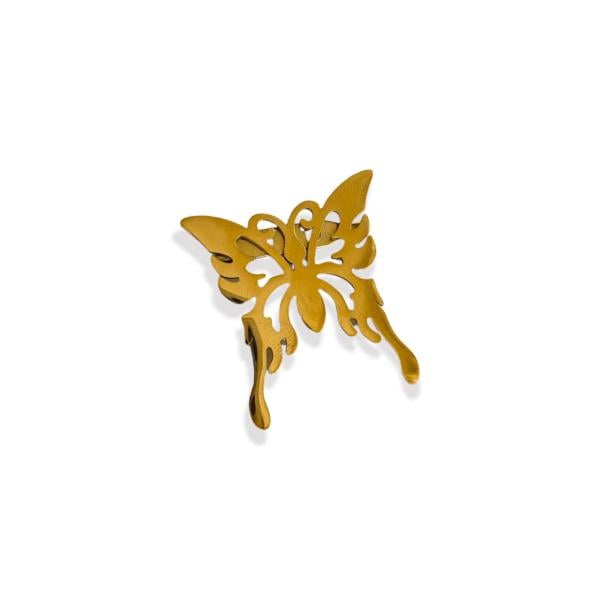 Kelebek Gold Broş
