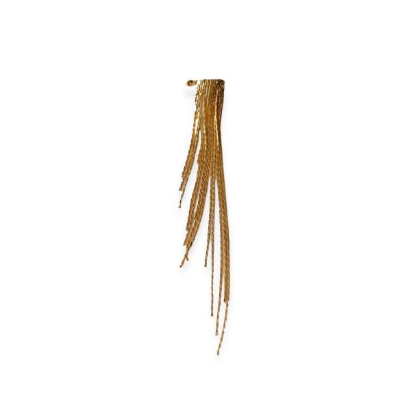 Işıltılı Sallantılı Zincir Earcuff Kıkırdak Küpe
