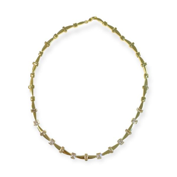 Golden Zebrano Kolye