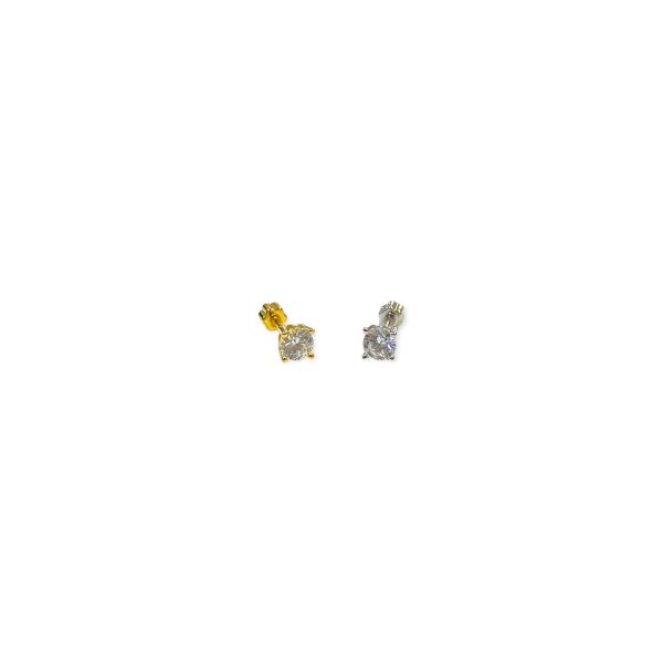 925 Ayar Gümüş Tek Taş Tragus Piercing
