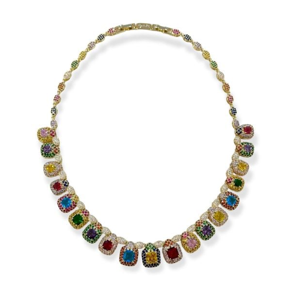 Apmmnc Rainbow Diamonds Kolye