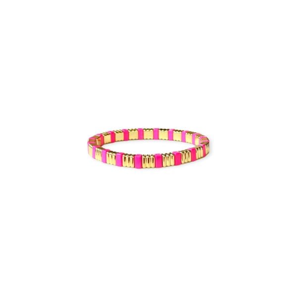 Pembe Seramik Bileklik