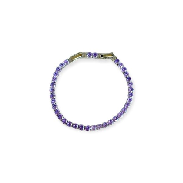 3 mm Mor Su Yolu Bileklik