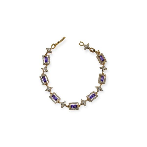 Xpng Rose Gold Purple Dream Çelik Bileklik