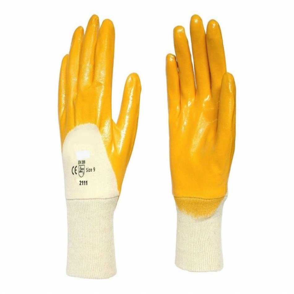 Nitril Polyester Bahçe Eldiveni