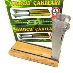 Burcu Çakıları Çift Ağızlı Ceviz Aşı Bıcağı