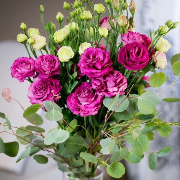 Kokulu Katmerli Rose Pink Lisianthus Çiçeği Tohumu(5 adet)