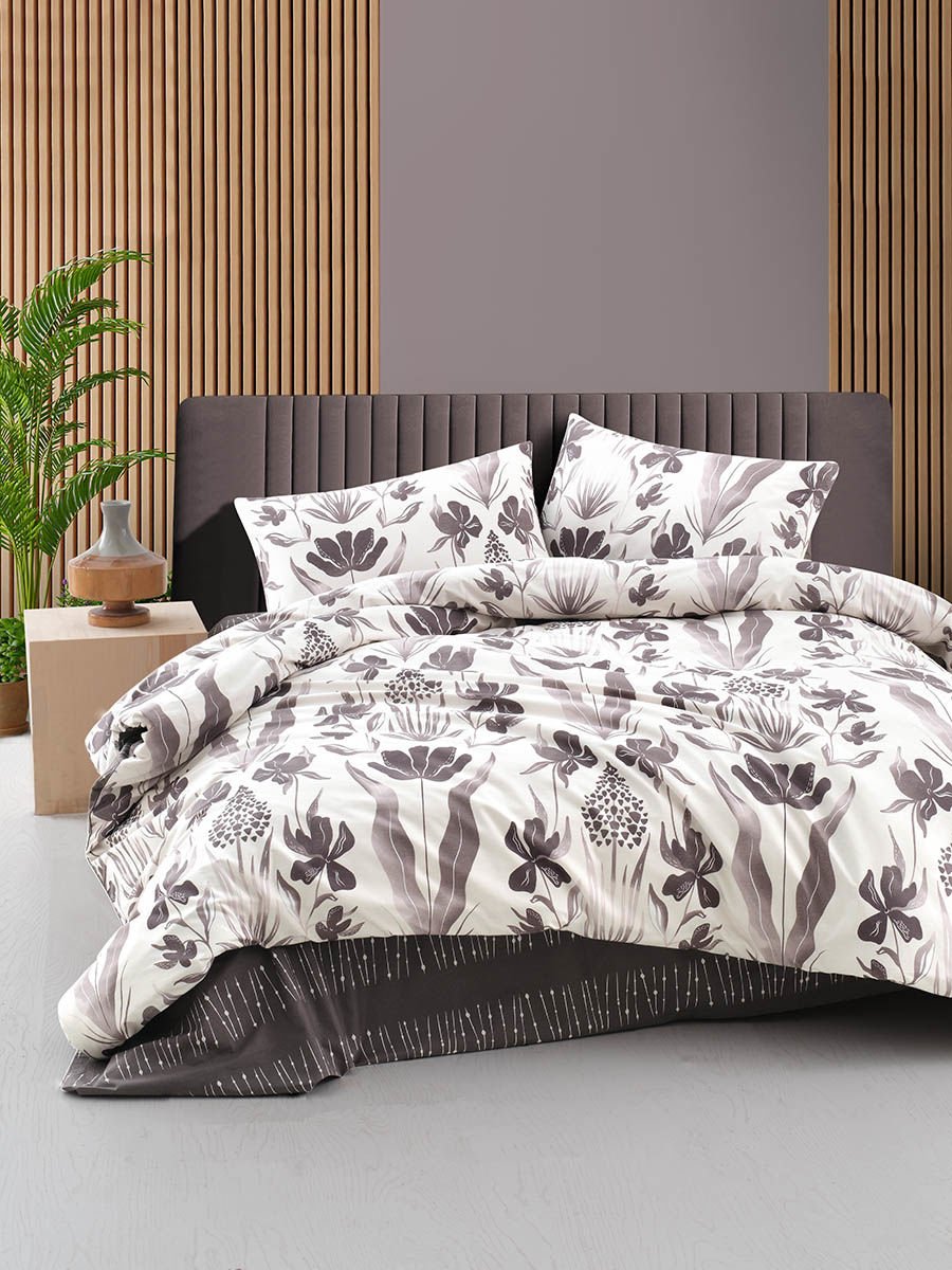 PERCALE ''CARDEN'' PAMUKLU BASKILI NEVRESİM TAKIMI 200X220 CM